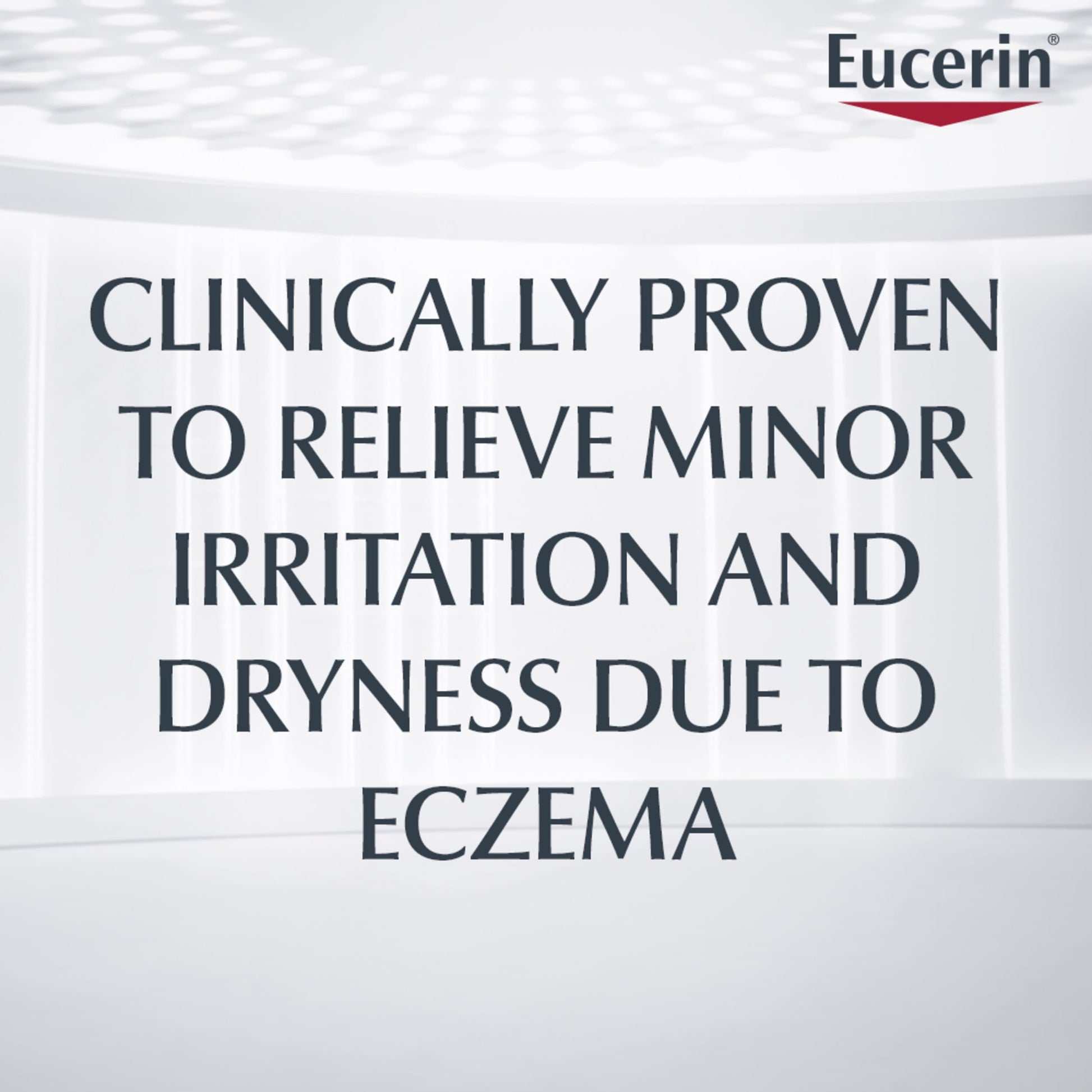 Pediatrician recommended steroid free Eucerin baby eczema cream packaging details