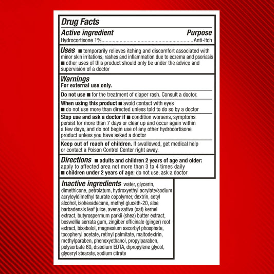 Cortizone-10 1 percent hydrocortisone anti itch lotion 3.5 ounce tube