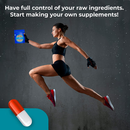 Capsuline empty gelatin capsules showing pharmaceutical grade clarity