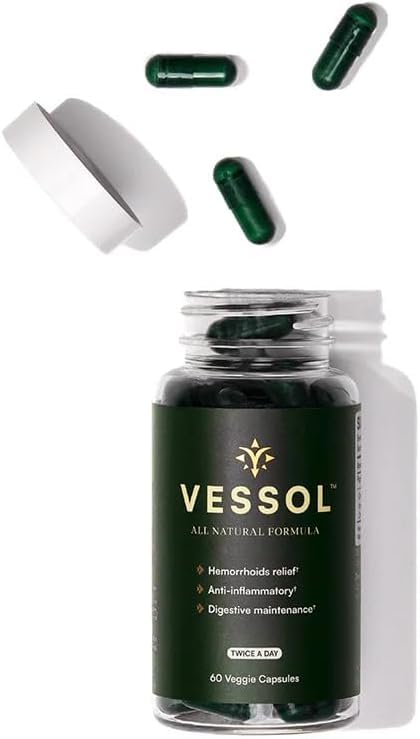 Vessol Daily Use supplement bottle side profile