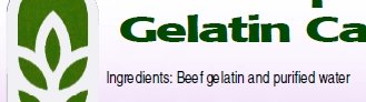 Close up of separated size 1 gelatin capsules for supplement making
