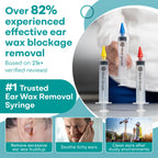 Medi Grade ear syringe with 3 quad-stream tips laid out