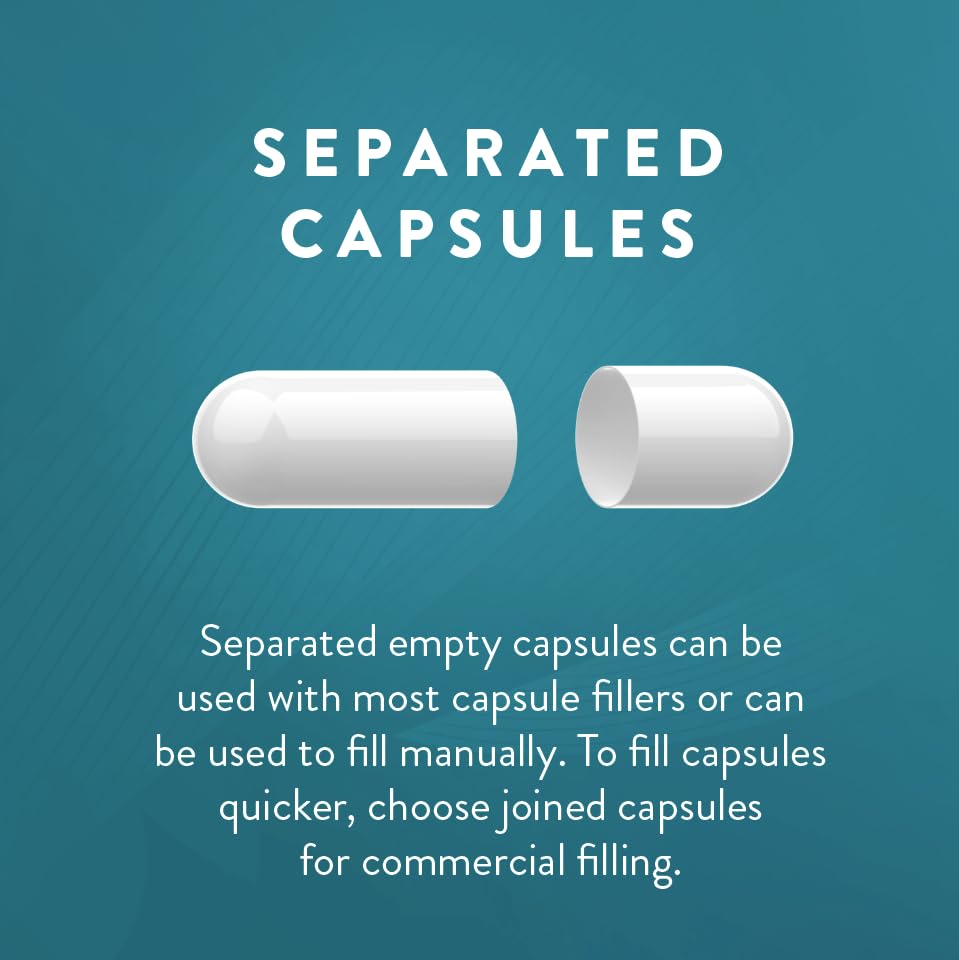 Pharmaceutical grade bovine gelatin capsules for easy swallowing clear design