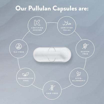 PureCaps USA empty vegan capsules in bulk packaging