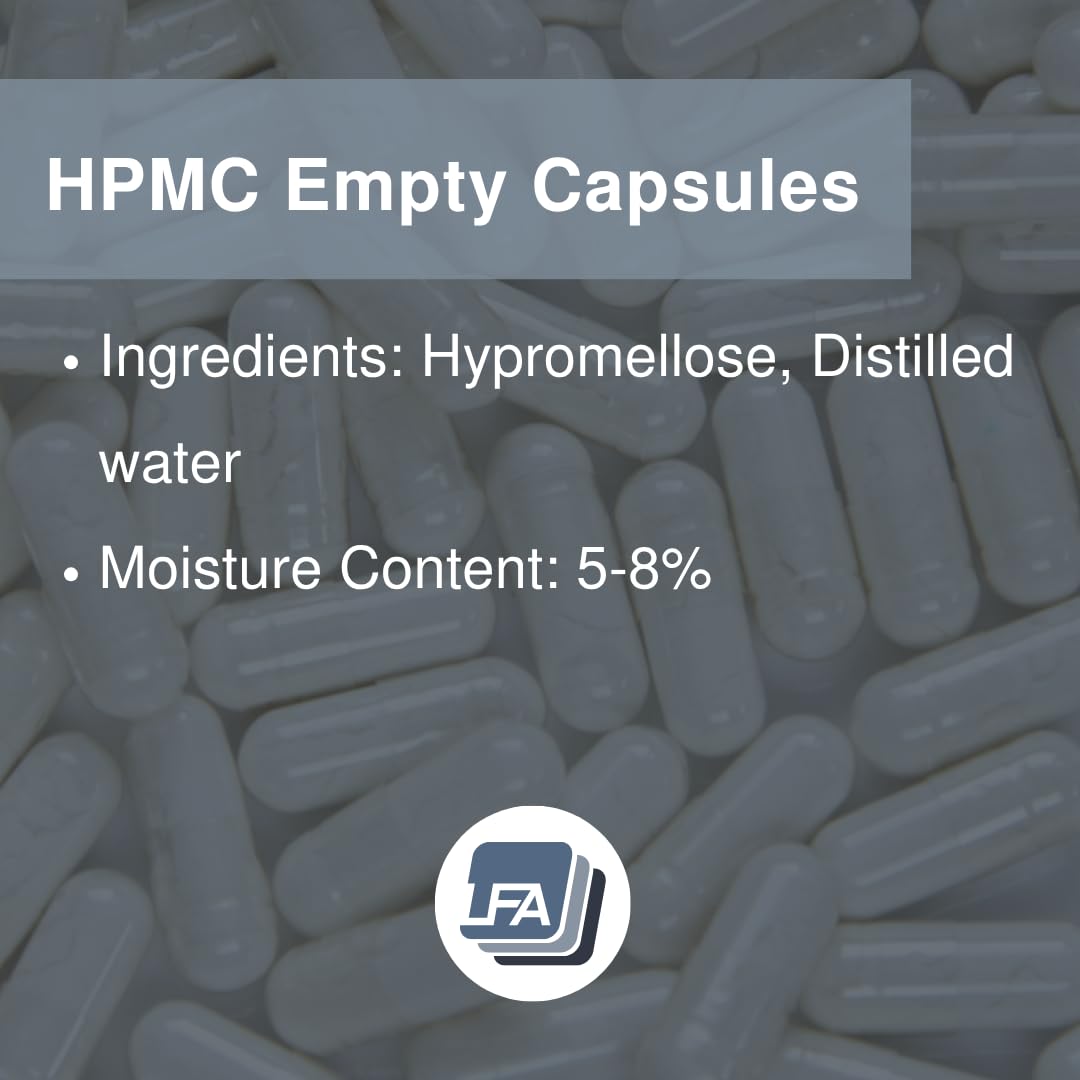 Size 3 empty capsules scale comparison for DIY supplements
