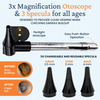 WaxBgone kit components laid out for home ear care
