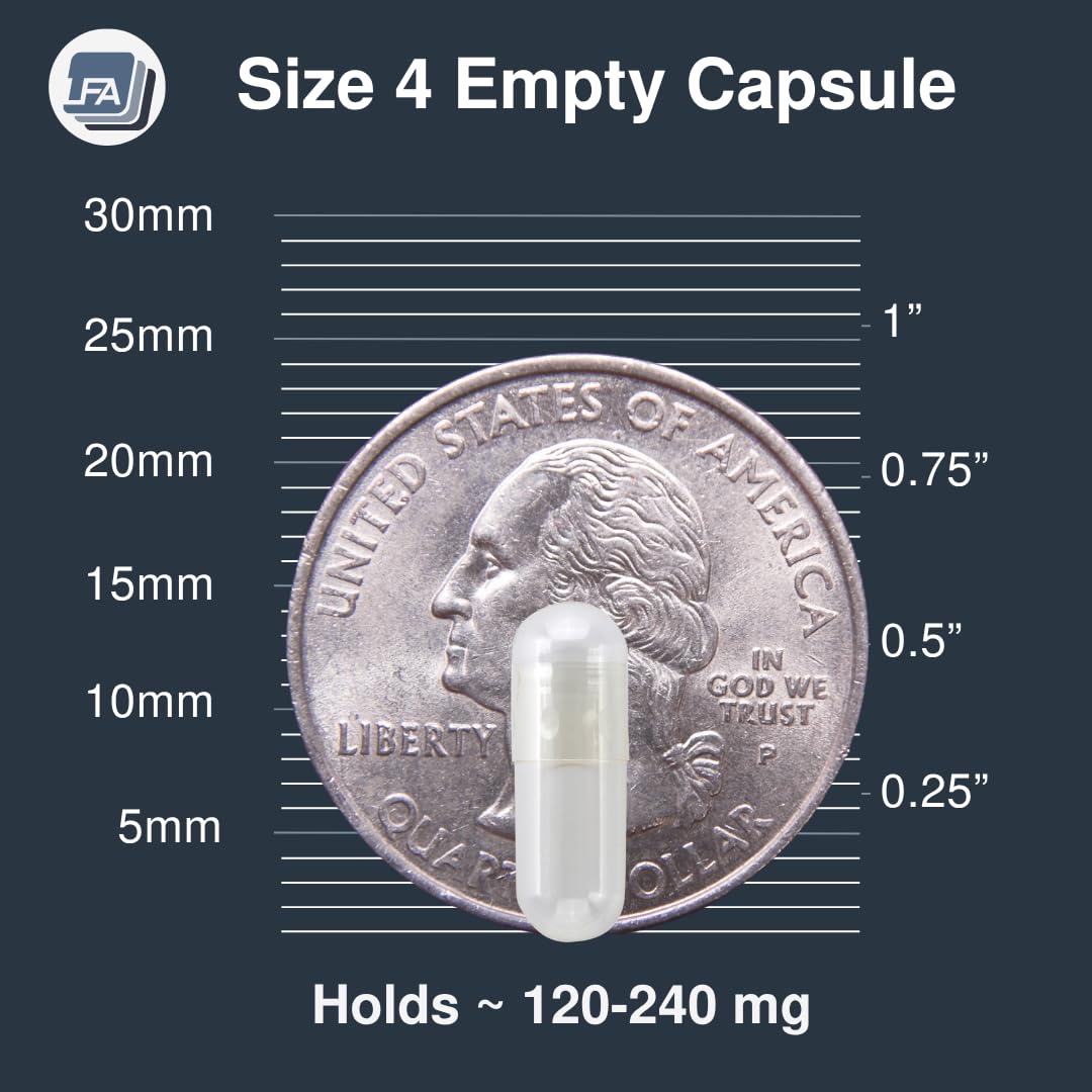 LFA Tablet Presses HPMC capsules 500 count jar label detail