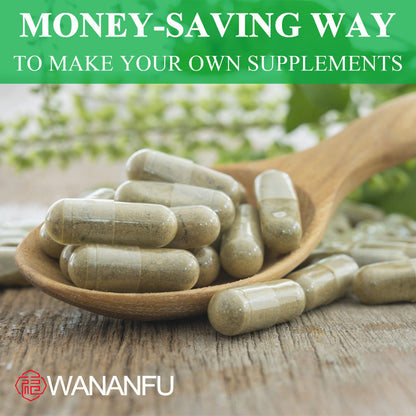 Wananfu size 00 capsules compatible with filler machine
