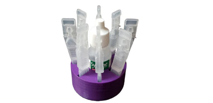Znet3D portable eye drop case lightweight travel design details