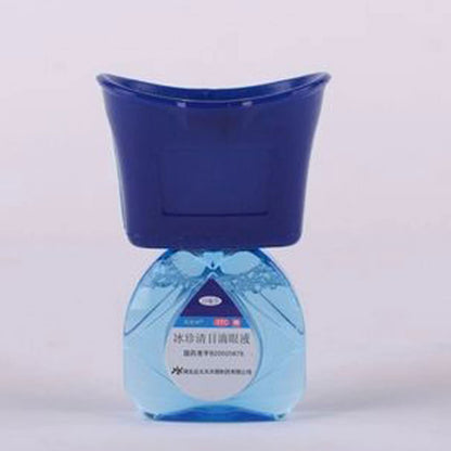 PenRux Reusable Eye Drop Guide showing portable lightweight construction for home care travel use