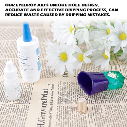 Jimfoty Eyedrop Guide packaging and safe application process