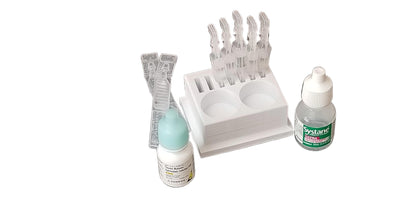 Znet3D medical organizer showing universal compatibility with multiple brands of disposable eye care vials