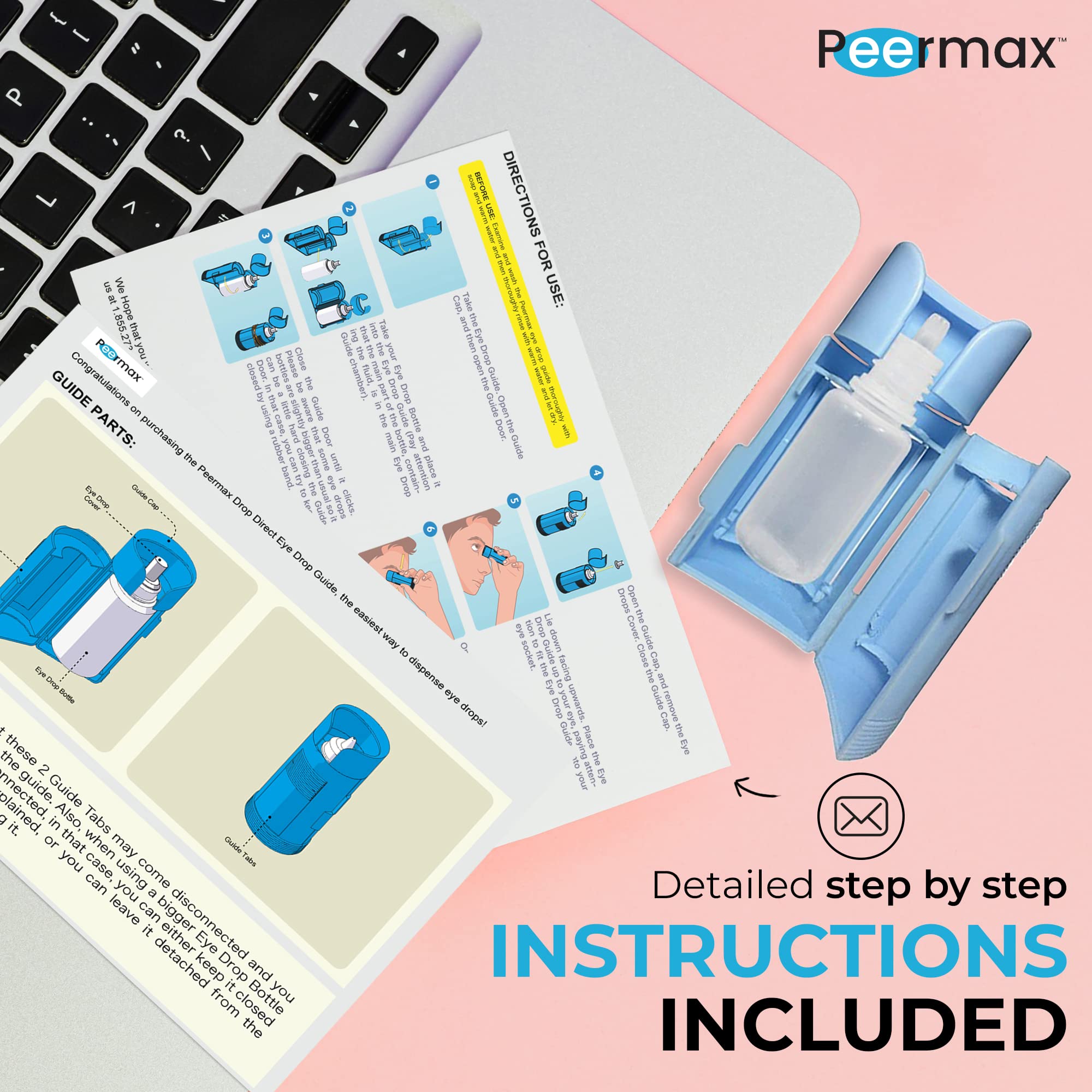Peermax Drop Direct assist device for elderly and senior citizens eye care