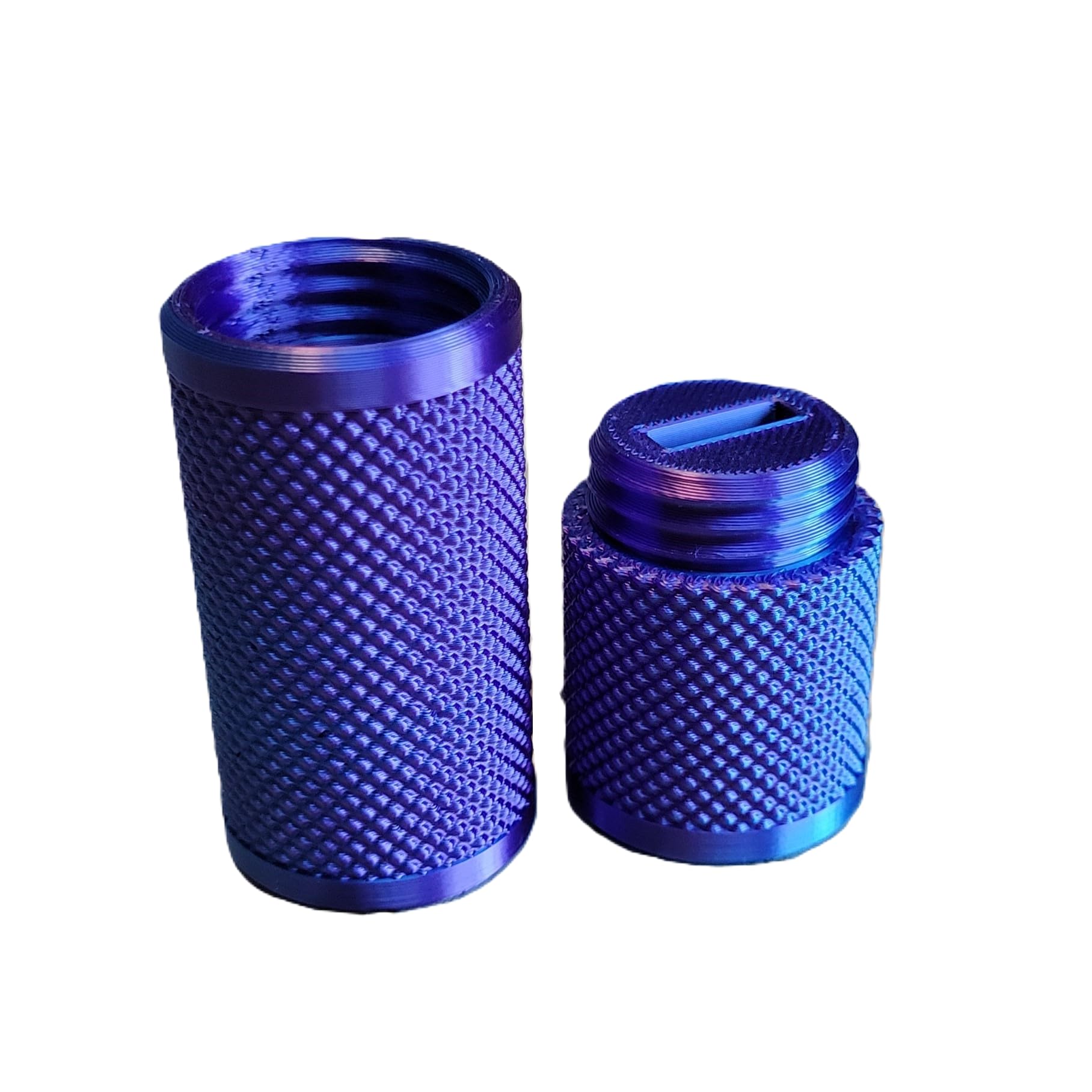 Znet3D portable single vial case with screw on lid detached
