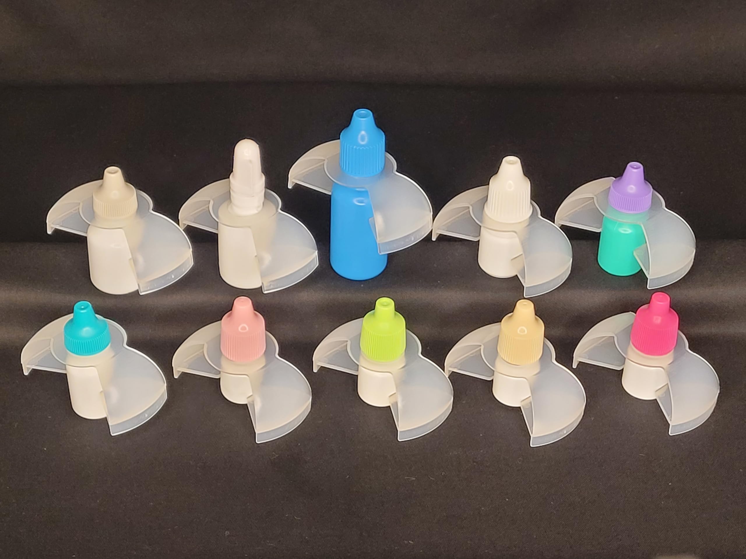 EZ Squeeze Eye Drop Guide packaging showing product information and USA manufacturing details