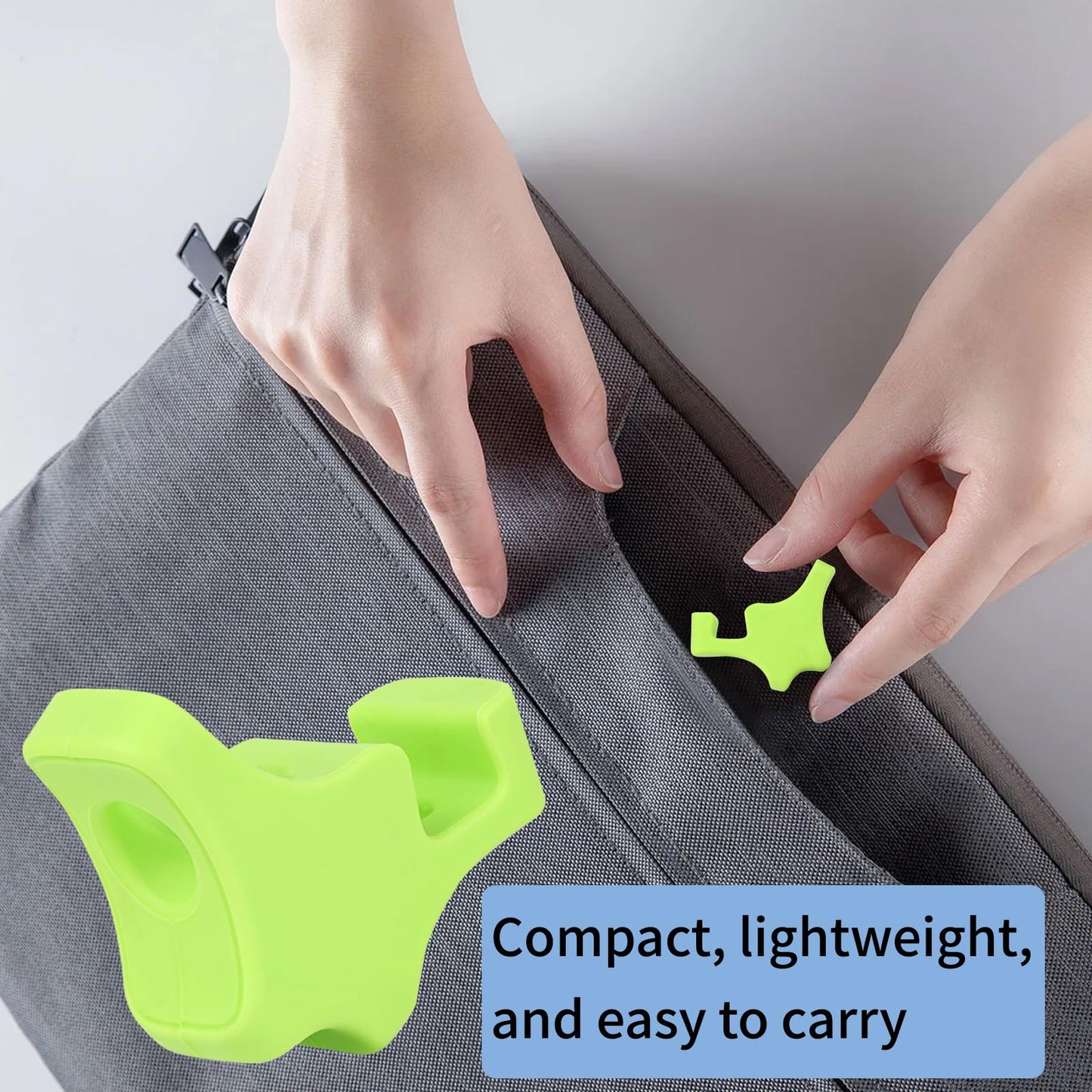 Side view of the universal fit silicone medication guide designed to minimize hand shaking.