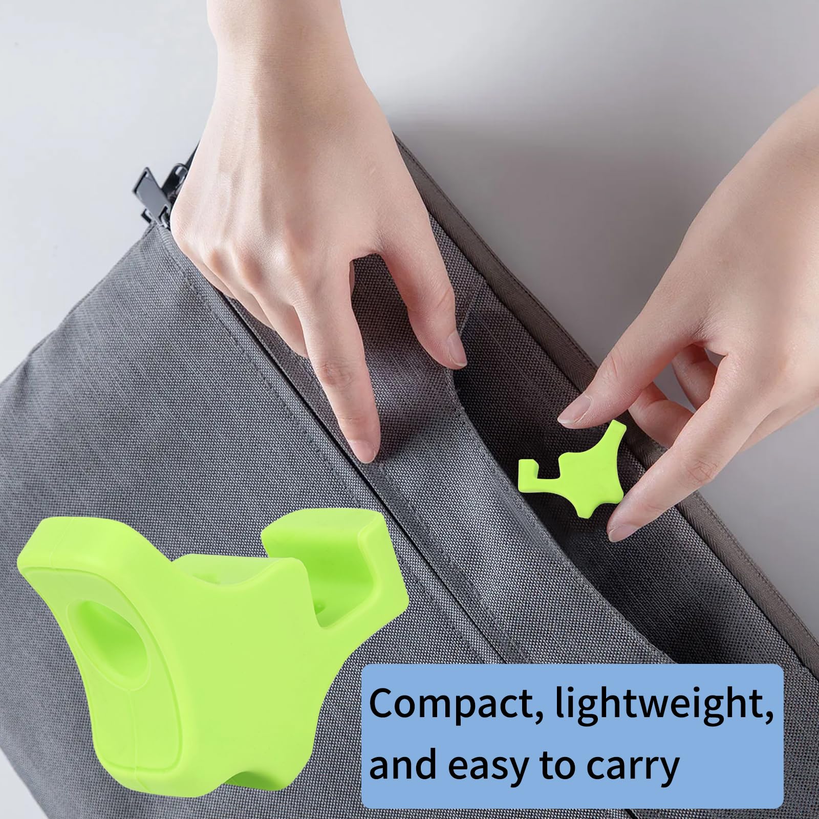 Side view of the universal fit silicone medication guide designed to minimize hand shaking.