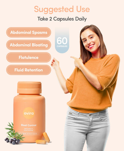 Nutritional facts and clean ingredients label on authentic Ovira supplement bottle