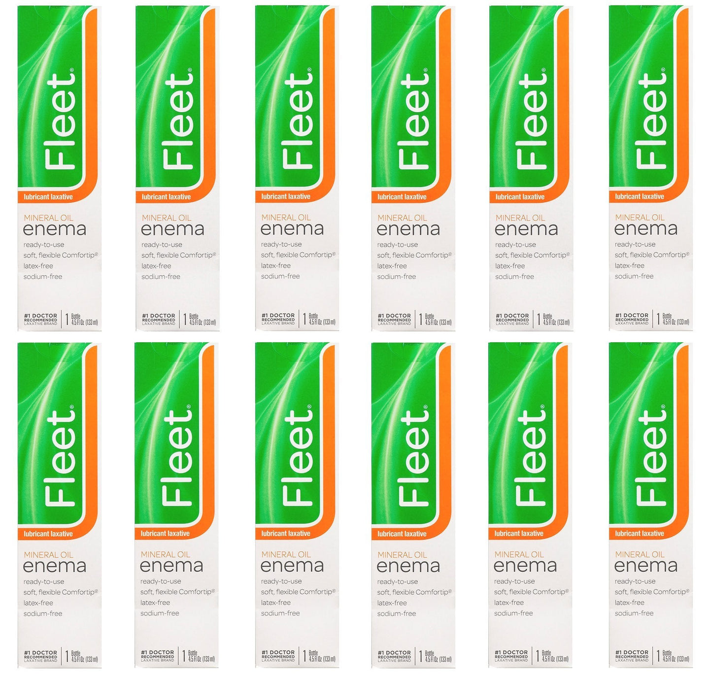 Fleet mineral oil enema protective shield and flexible tip close up