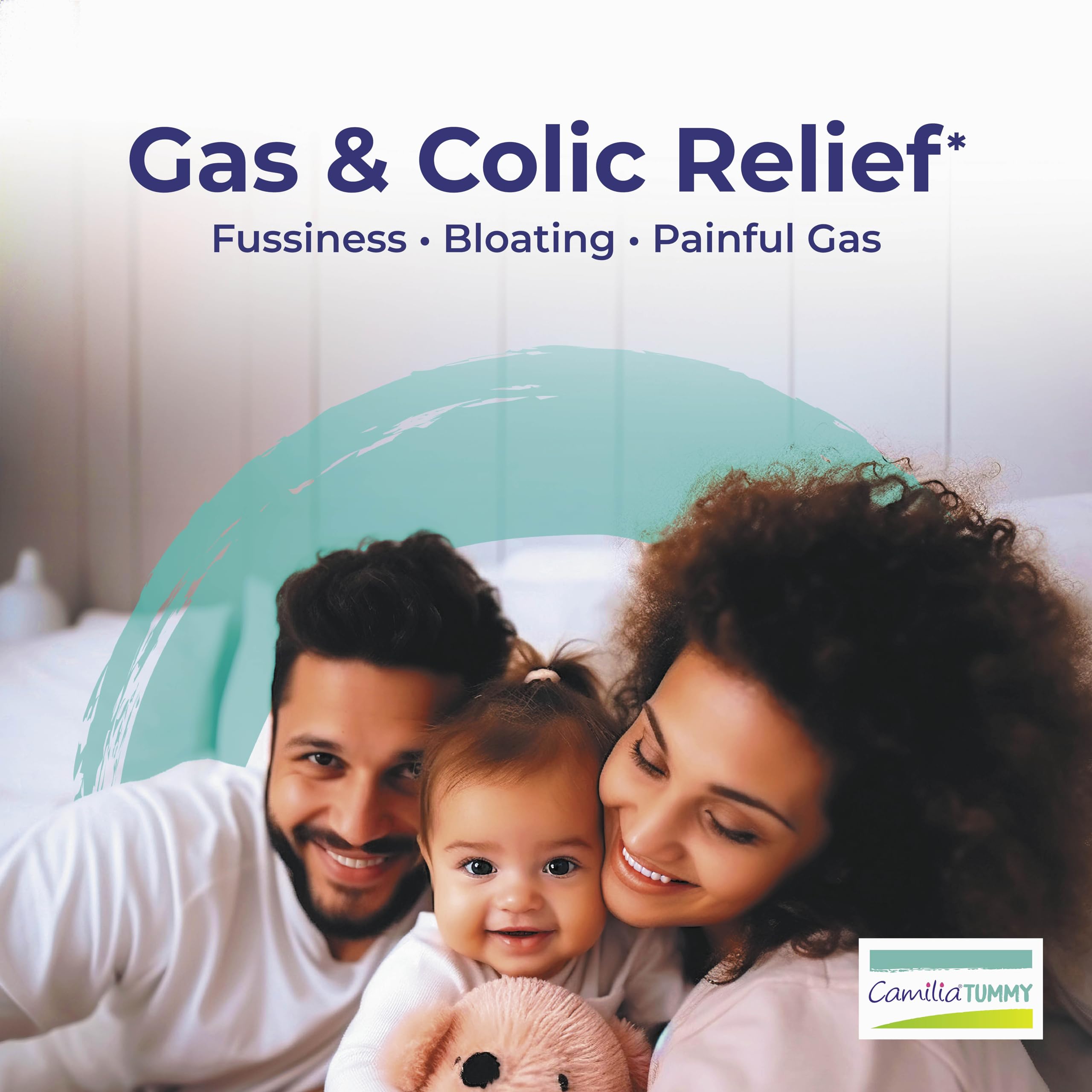 Boiron Camilia homeopathic liquid doses for baby colic and bloating relief