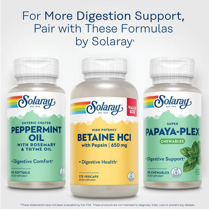 Solaray Betaine HCL with Pepsin bottle cap and sealing detail verifying genuine packaging
