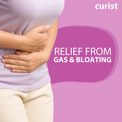 Curist simethicone stomach pressure remedy supplement details and directions display