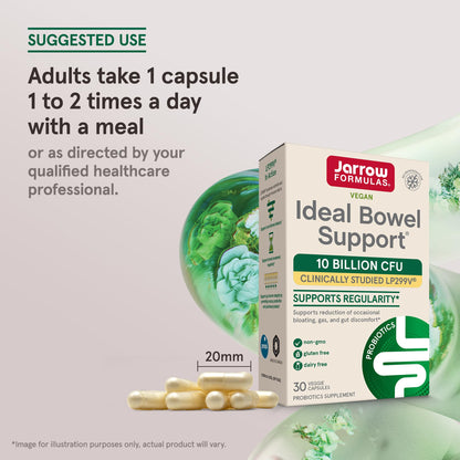 Premium clinical strain probiotic for gas relief and abdominal comfort