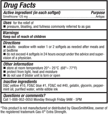 Side angle of HealthA2Z stomach discomfort remedy bottle displaying ingredient clarity and product details.