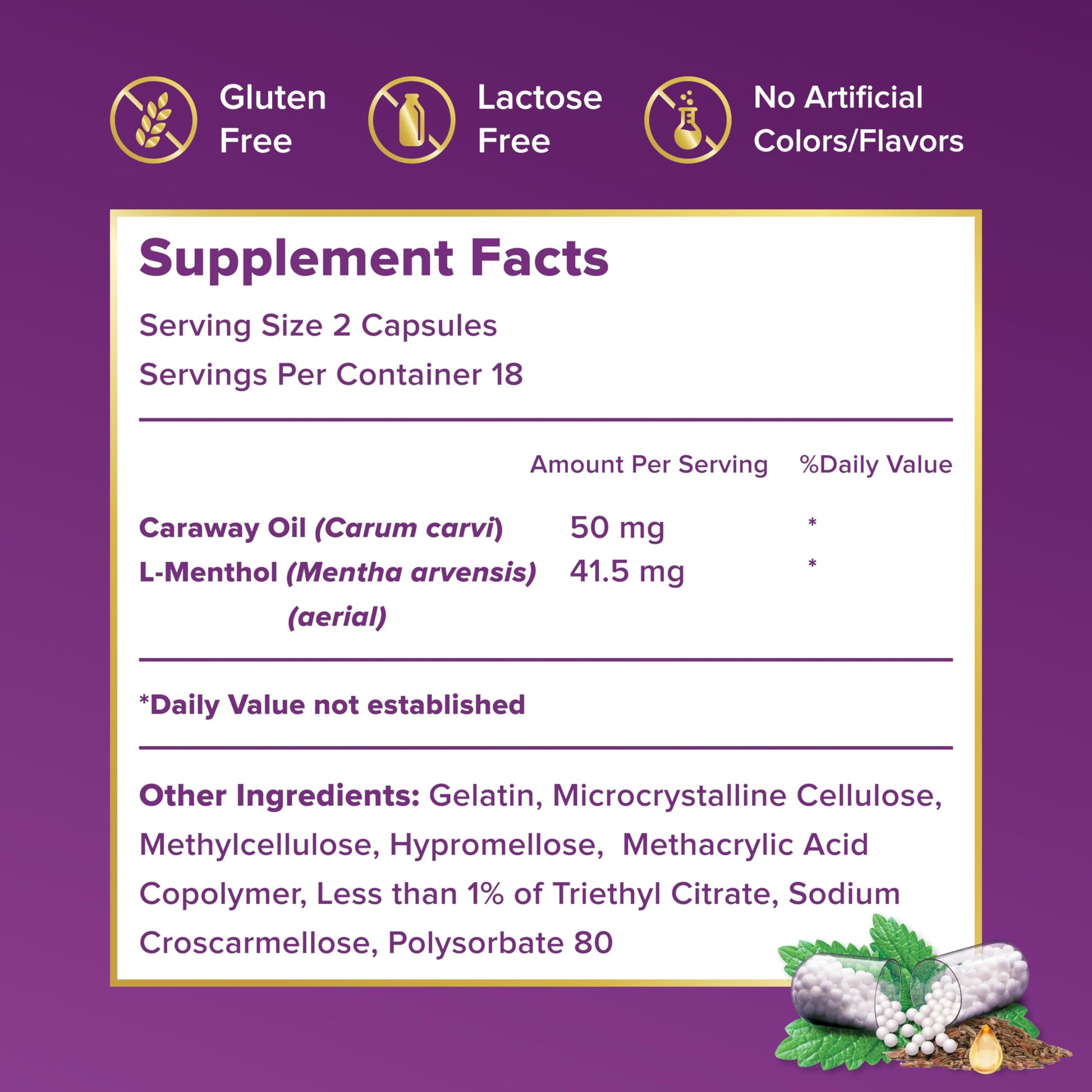 FDgard site-specific targeting technology supplement packaging back view