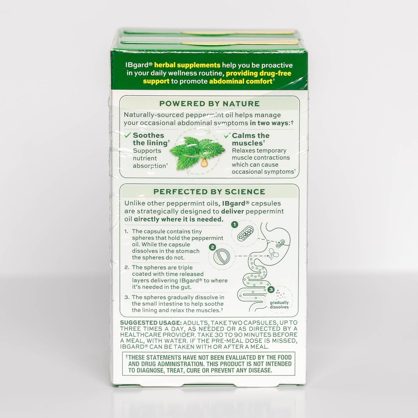 IBgard daily digestive health dietary supplement premium medical food product view