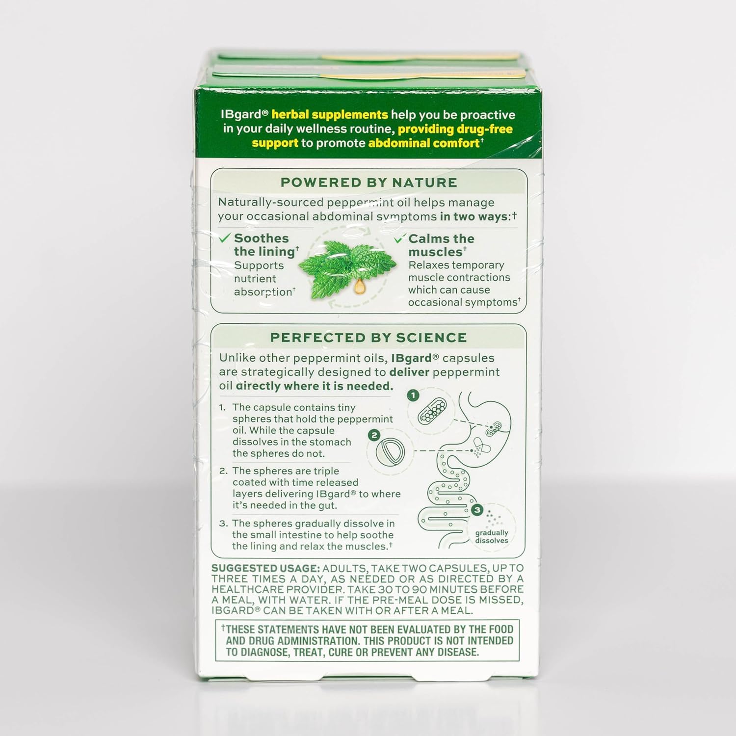 IBgard daily digestive health dietary supplement premium medical food product view