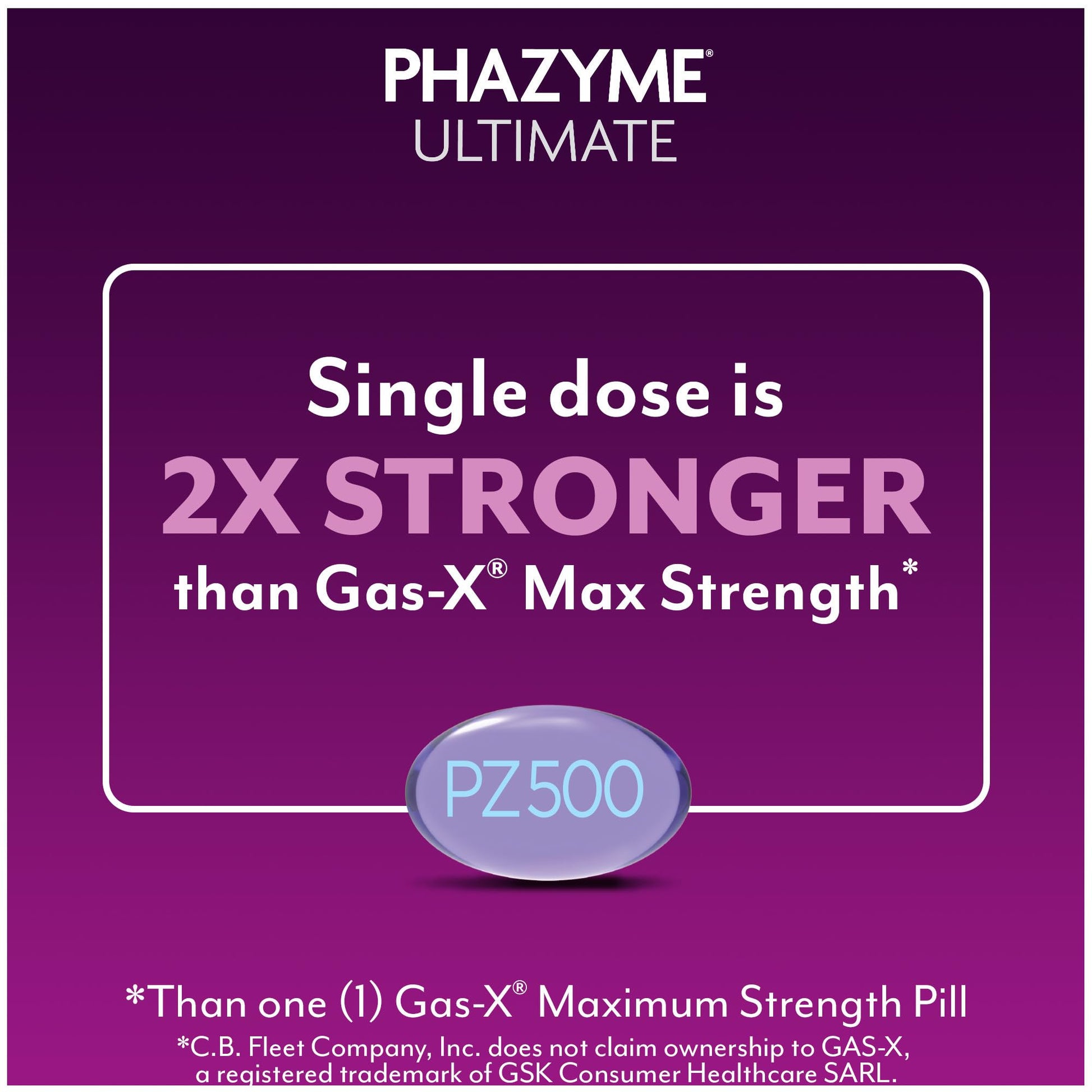 Phazyme 500 mg single dose adult anti gas fast gels warning labels side