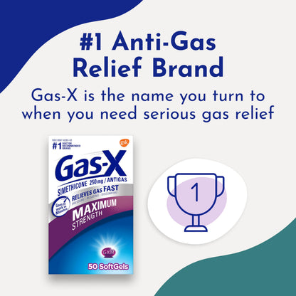 Gas-X fast acting maximum strength anti gas formulation capsules
