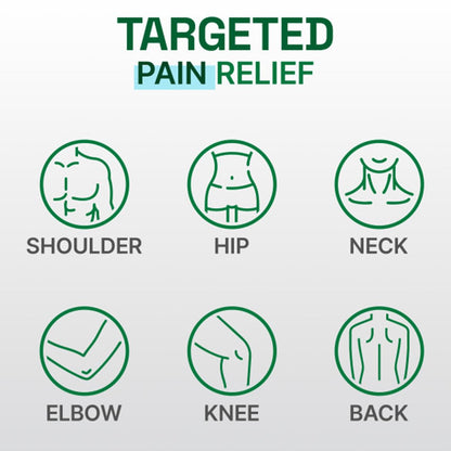 Biofreeze UltraFlex flexible patch on knee showing stretch performance.