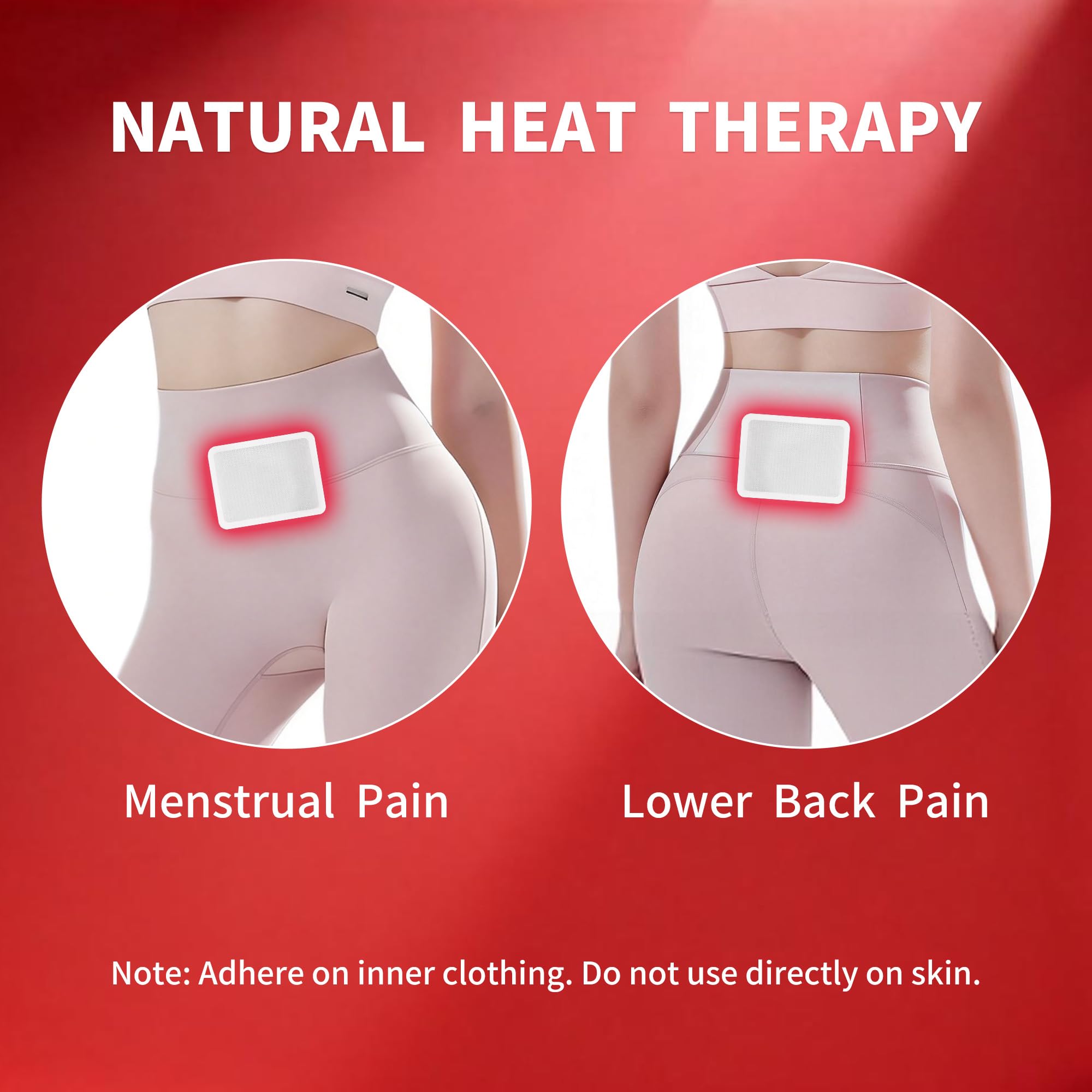 Six pack box of Ifory cordless menstrual warm wraps showcasing travel friendly portable packaging design.