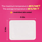 Authentic Shesangel imported menstrual cramps care patches displaying product ingredients