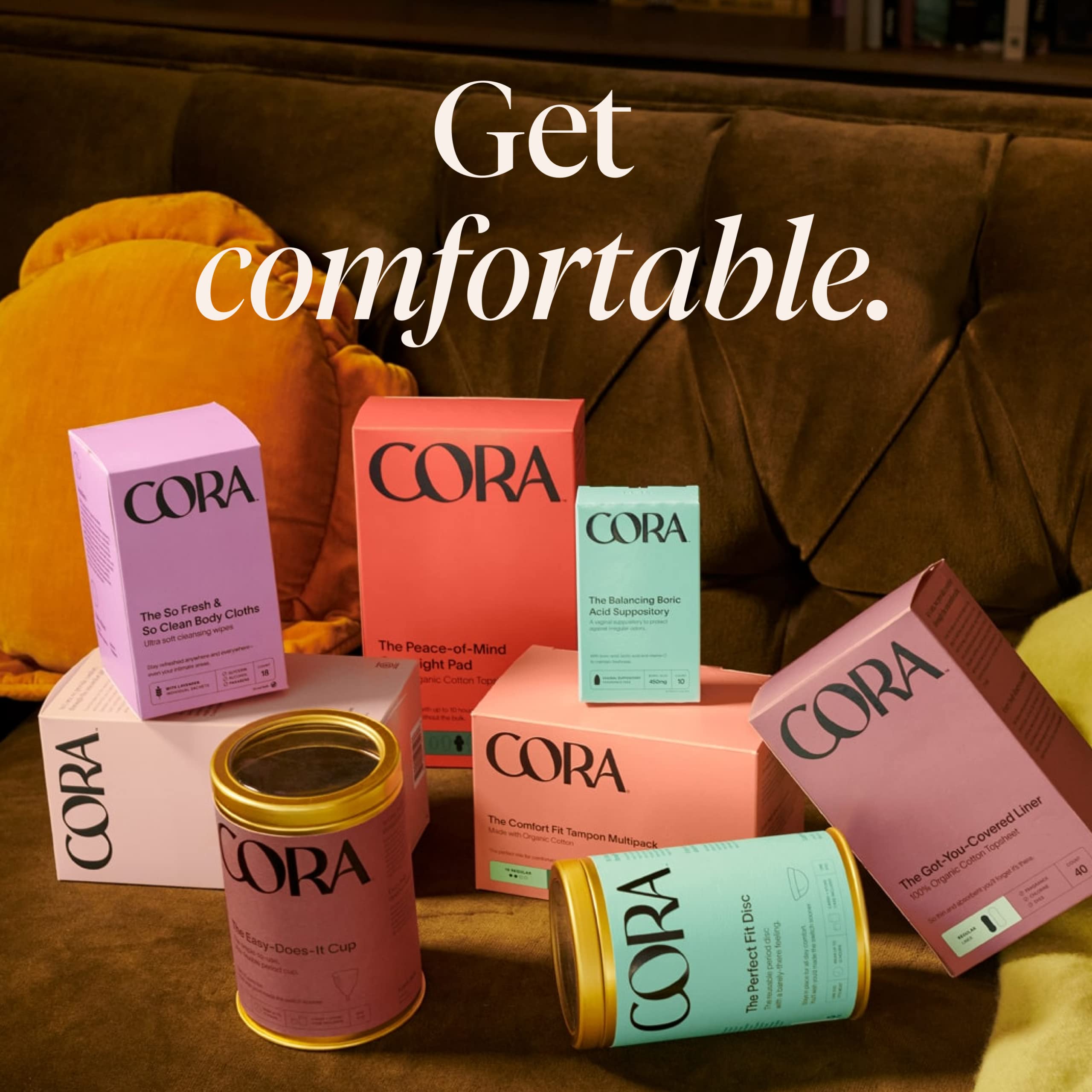 Flexible contoured design of the Cora heat therapy patch showcasing body shaping structure.