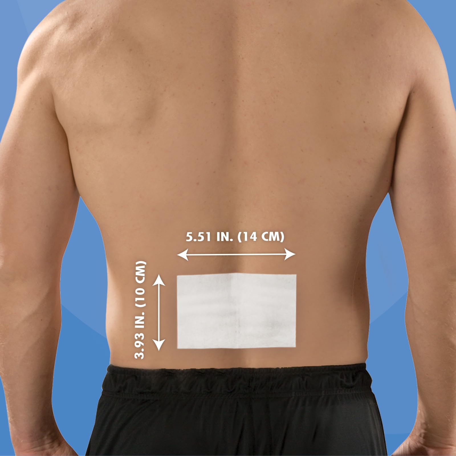 HealthWise cold therapy individual foil pouch for mess free portable pain management