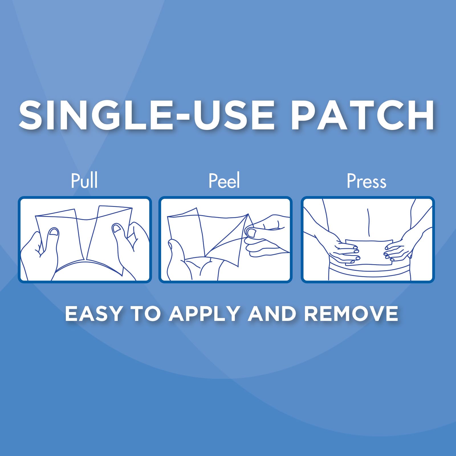 HealthWise menthol patch drug facts label with directions for arthritis and muscle strains