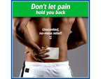 Salonpas lidocaine pain relieving gel patch packaging highlighting the eight hour long lasting formula