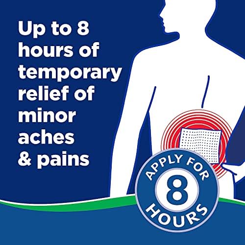 Two packs of Salonpas capsicum patches side by side highlighting the large patch size
