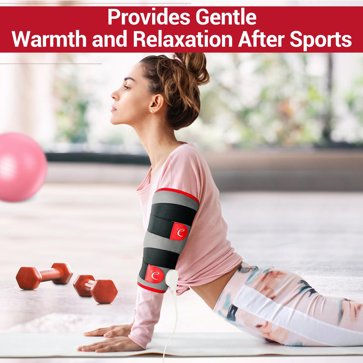 Comfytemp imported leg heating pad packaging box and safety instructions