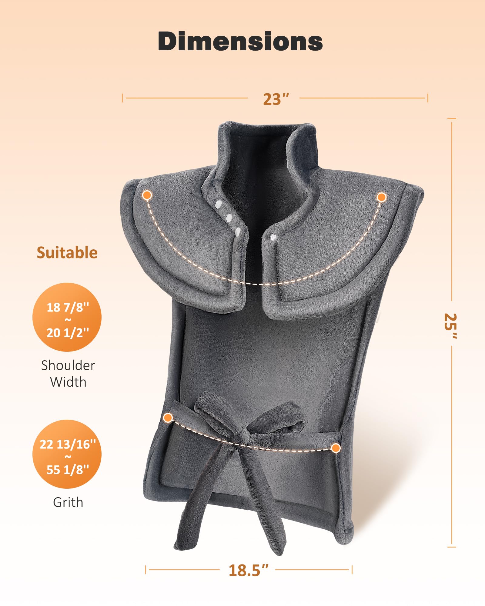Packaging box of the authentic imported Yokimisu electric heating pad showcasing product specifications.