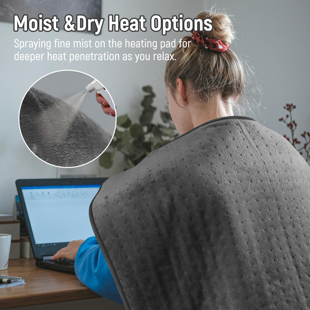 An elegant packaging box of the Kdti extra large heating mat making it a thoughtful wellness gift.