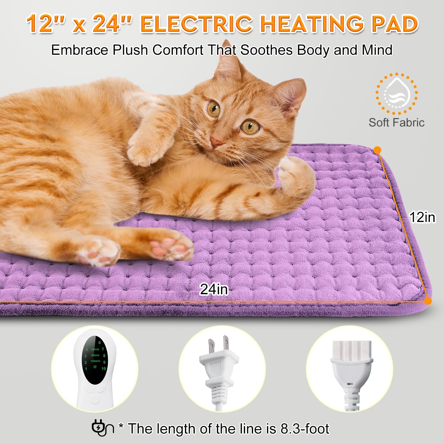 LANVA thermal heat pad contoured over a shoulder to demonstrate flexibility and targeted muscle relief.