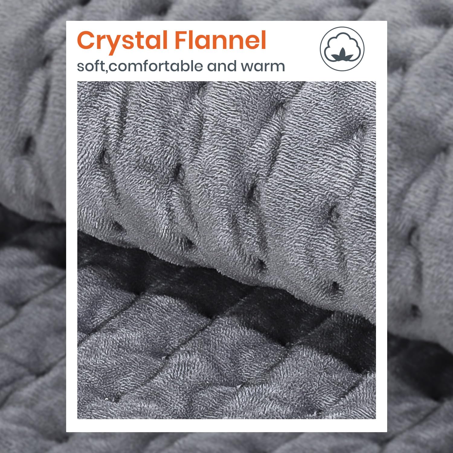 KQPZ heating pad fabric with the power cord detached to illustrate its machine washable feature.