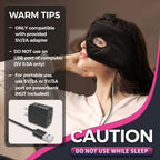 Packaging box of the authentic imported CREATRILL facial heating pad for sinus and migraine relief