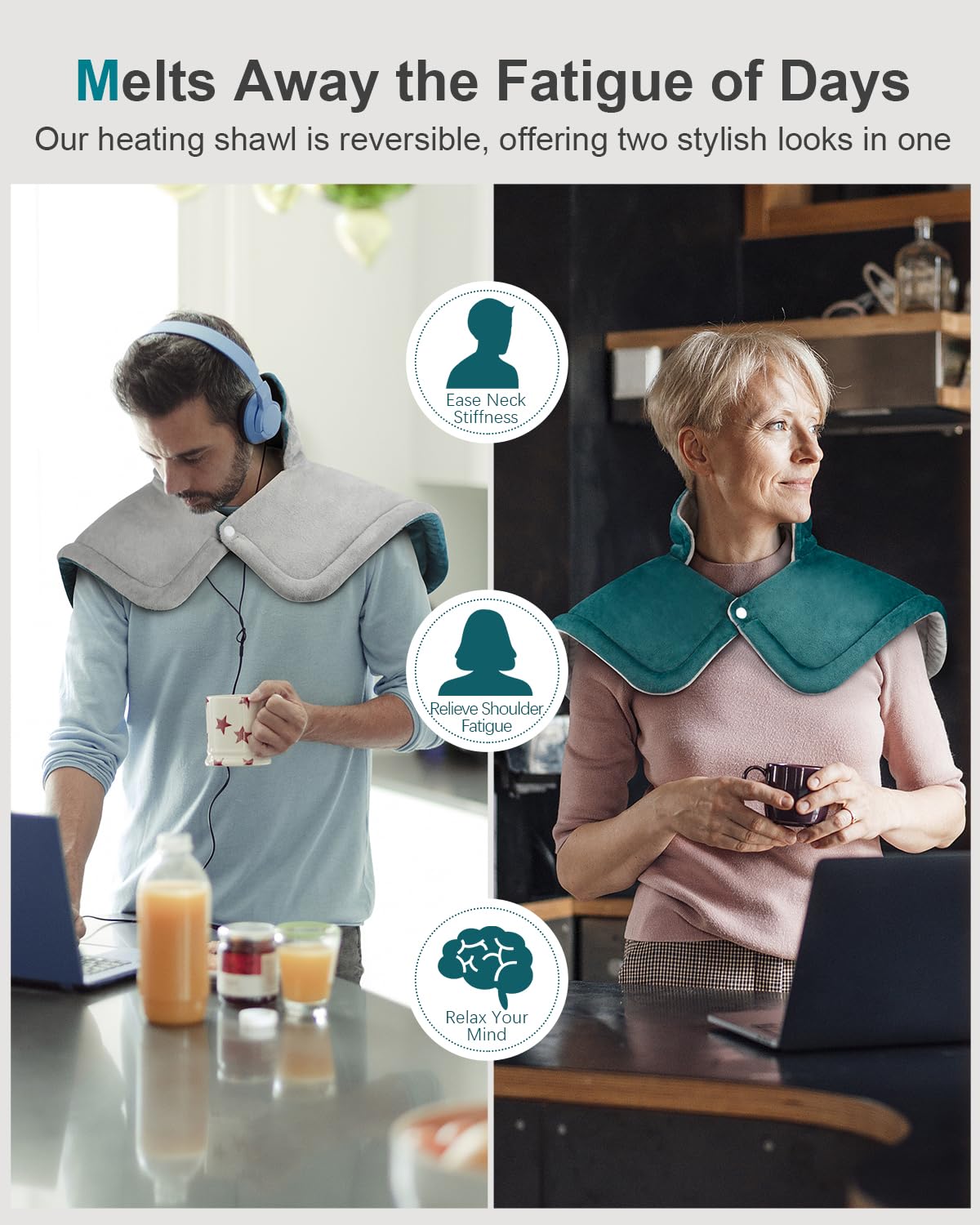 Leatigio weighted neck pad stone seed internal design diagram preview