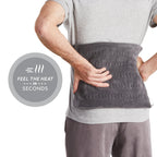 Sunbeam authentic imported heating pad showcasing the long nine foot cord connection.