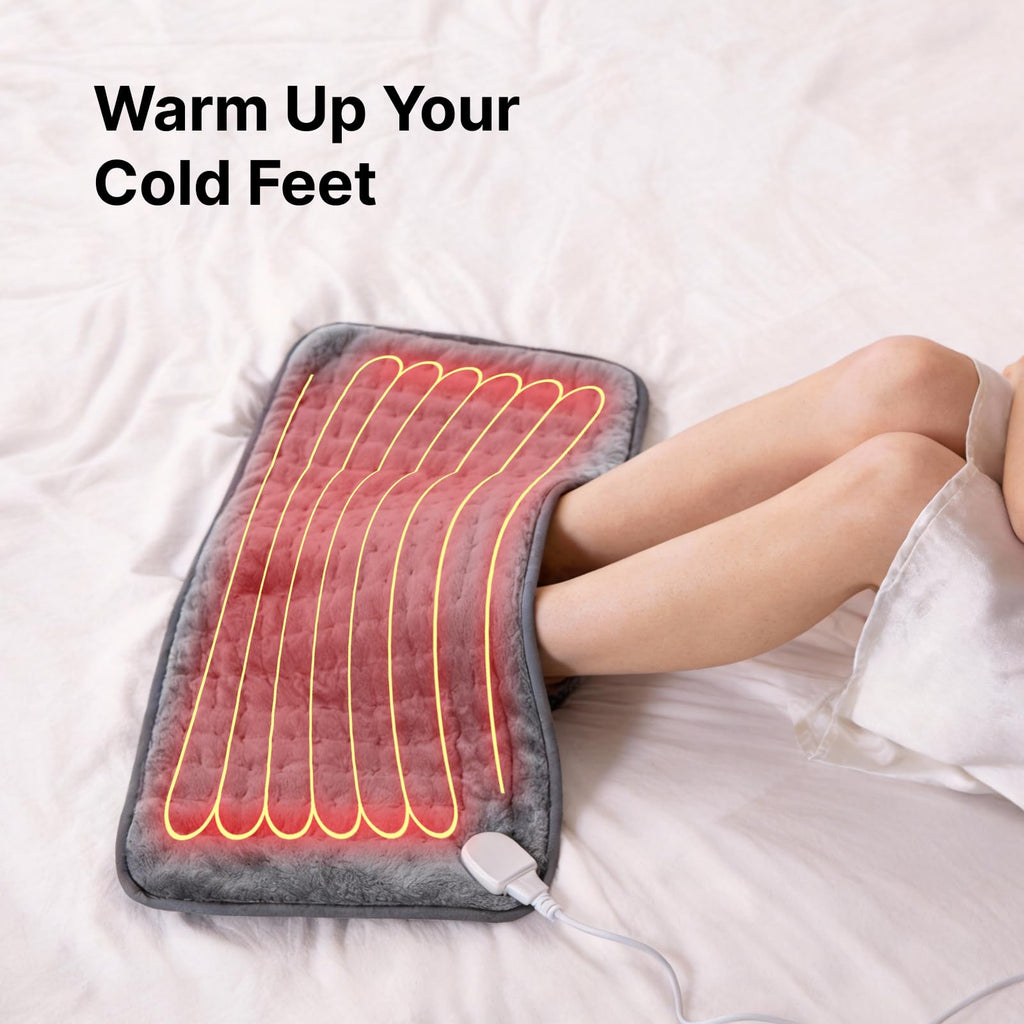 Full view of the plush material back pad laid flat highlighting the ultra comfortable microplush fibers.